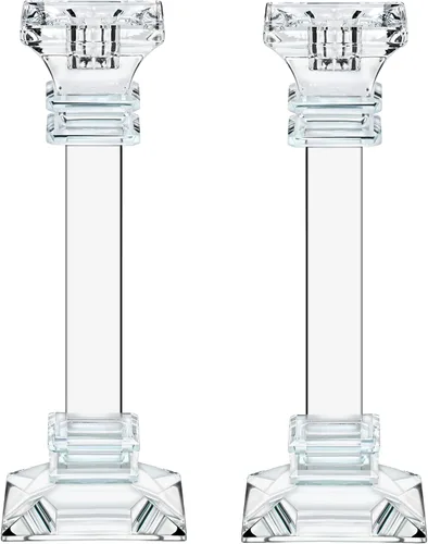 Vista 9 de Juego de portavelas de cristal de 2 a 6 pulgadas de alto, centro de mesa ultra elegante y moderno, decoración del hogar