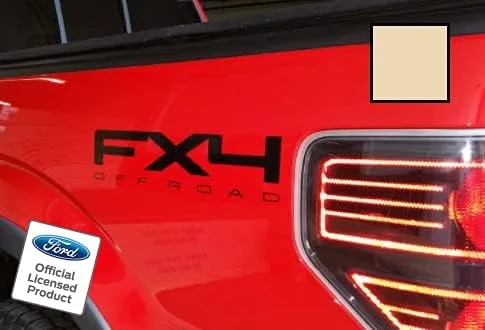 Vista 10 de FX4 Offroad Calcomanías para Ford F150 Negro (2009,2010,2011) - CB [Juego de 2]