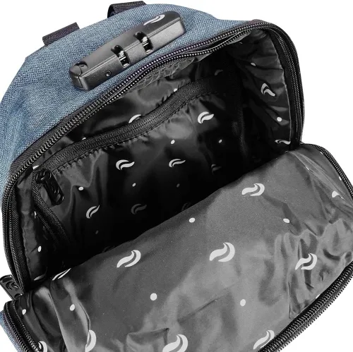 Vista 6 de Skunk Mini mochila a prueba de olores, Negro -, Mochila