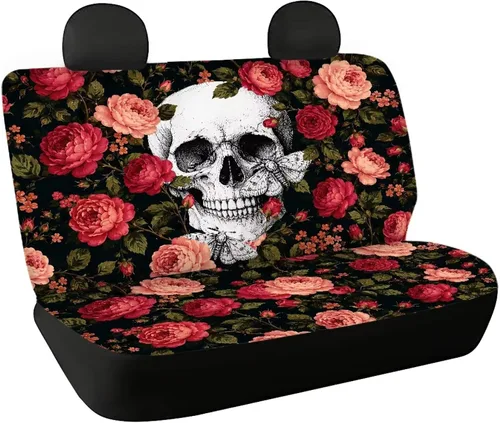 Vista 7 de AFPANQZ Funda protectora para asiento trasero de automóvil, con bandera patriótica estadounidense, solo para asiento trasero de automóvil, camión