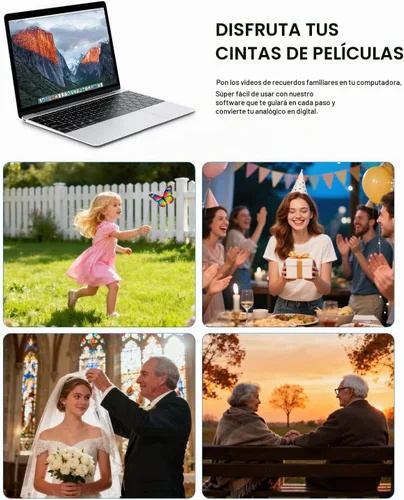 Vista 7 de UCEC VHS/VCR a kit de convertidor digital, dispositivo de tarjeta