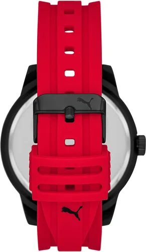 Vista 3 de Puma 5 Three-Hand Silicone Sport Watch