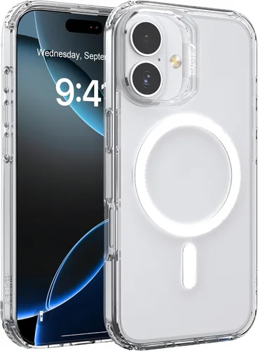 Vista 18 de RAPTIC Shield para iPhone 13 Pro, funda protectora transparente a prueba de golpes, prueba de caídas militares de 10 pies, marco de aluminio