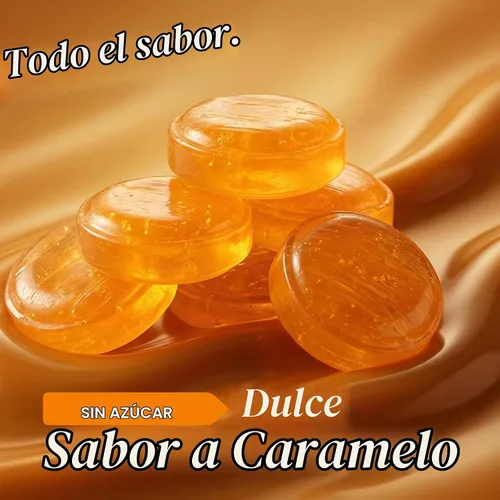 Vista 2 de Caramelo duro de caramelo de mantequilla sin azúcar, bolsa de 1 libra