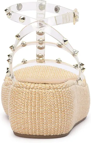 Vista 3 de Jessica Simpson Women's Pascha Platform Sandal Wedge