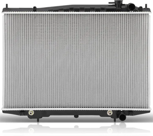 Vista 63 de SCITOO Conjunto de radiador de aluminio refrigerante del motor para 1986-1994 para Nissan D21 2.4L 3.0L 1987 para Nissan para Pathfinder 2.4L