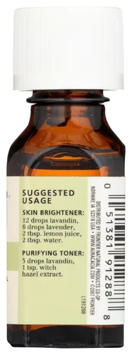 Vista 6 de Aura Cacia Aceite esencial de Lavadin, 0.5 FZ