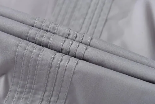 Vista 9 de Camisas de manga corta para hombre de Guayabera con botones para la playa cubana