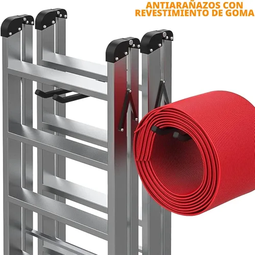 Vista 3 de TORACK Ganchos de garaje para organizador de herramientas resistentes, soporte de pared, ganchos de almacenamiento de garaje para neumáticos