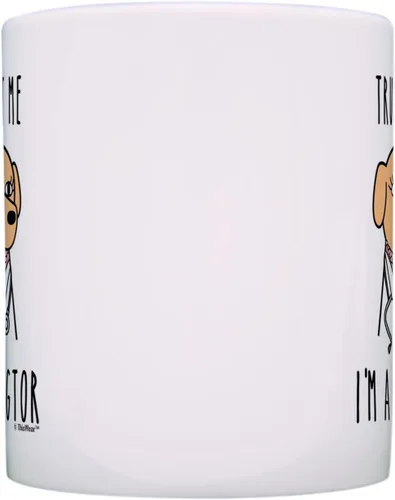 Vista 6 de ThisWear Trust Me I'm A Dogtor - Taza de café femenina de 11 onzas, 1 11oz - Hembra