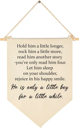 Vista 30 de The Sandlot Quote - Cartel de béisbol para habitación de niños, cartel de béisbol, cartel de regalo para baby shower, bandera colgante de lona