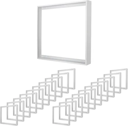 Vista 10 de Kit de montaje en superficie de 1 x 4 para panel plano LED, marco de techo de aluminio para 12 x 48 x 3.13 pulgadas, bueno para panel iluminado