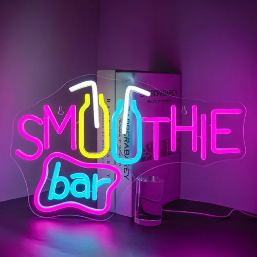 Vista 8 de Looklight Letrero de neón para barbería, señal de poste de barbero con LED, luces de neón para decoración de pared, señal de neón para estación