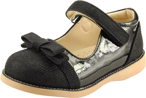 Vista 18 de The Doll Maker Zapatos planos Mary Jane para niñas pequeñas y niñas pequeñas
