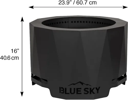 Vista 2 de Fogata para patio Blue Sky Outdoor Living PFP2416-UACT Patio hoguera
