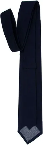 Vista 3 de Kebocis Corbata de algodón de color sólido para hombre