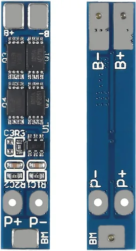 Vista 3 de Alinan 6pcs 2S 8A 7.4V 8.4V 16A Límite de corriente 18650 Cargador de batería de litio BMS Circuito Placa de protección PCB para batería de litio