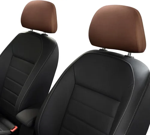 Vista 8 de 2 fundas para reposacabezas de asiento de automóvil, fundas para reposacabezas, accesorios de funda de asiento de automóvil, funda protectora suave
