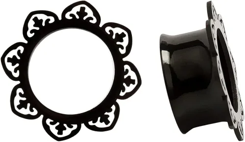 Vista 3 de KUBOOZ 2017 - Expansor de acero inoxidable para oreja, tapón con diseño de espigas, 8-25mm