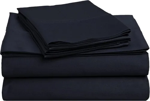 Vista 12 de BLUENILEMILLS Blue Nile Mills - Juego de sábanas de algodón egipcio, 400 hilos, suave, tejido satinado, transpirable, para todas las estaciones