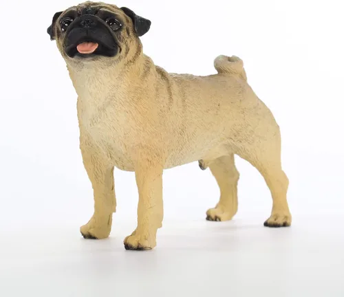 Vista 3 de Conversation Concepts Figura Pug Negro