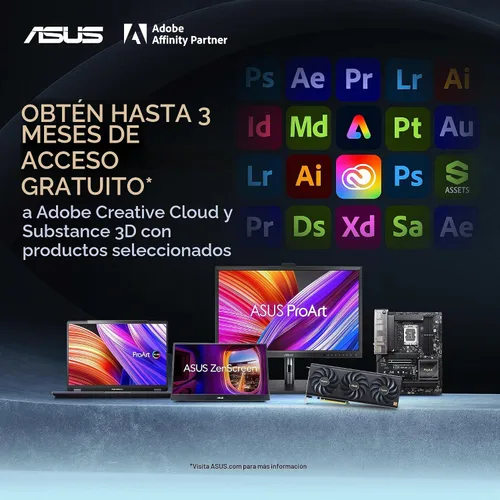 Vista 2 de ASUS ProArt PA32UCR-K Monitor profesional 4K HDR USB-C de 32 pulgadas