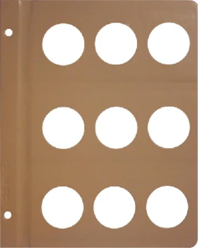 Vista 2 de Dansco Álbum de carpeta en blanco de 1 pulgada para 5-6 páginas..