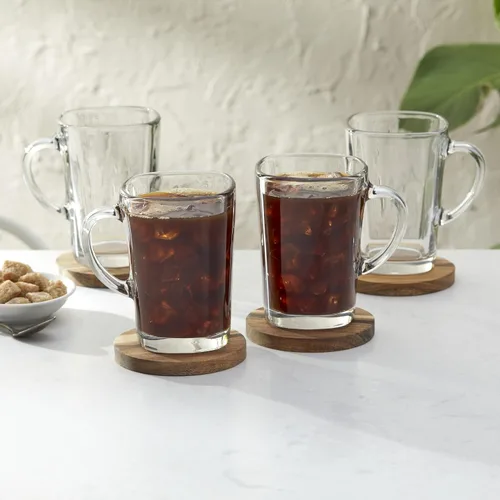 Vista 2 de Libbey Tempo - Taza alta, 16 onzas, juego de 4