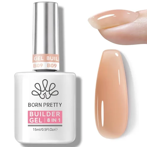 Vista 18 de Born Pretty Juego de Base y Capa Superior de 2 Piezas, Capa Superior de Alto Brillo, Gel Base para Uñas de Larga Duración con Acabado Brillante
