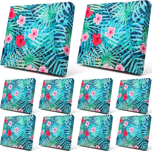 Vista 23 de Newwiee Funda de cojín, para cojín de asiento de sofá o sillón, 8 unidades, elástica, para sofá, muebles de patio y exteriores, de repuesto, suave