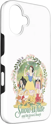 Vista 74 de Disney Blancanieves & The Seven Dwarfs Floral Portrait Case para iPhone 17