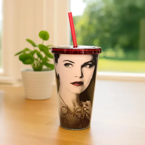 Vista 2 de Once Upon a Time Blancanieves 16 Oz. Taza de viaje