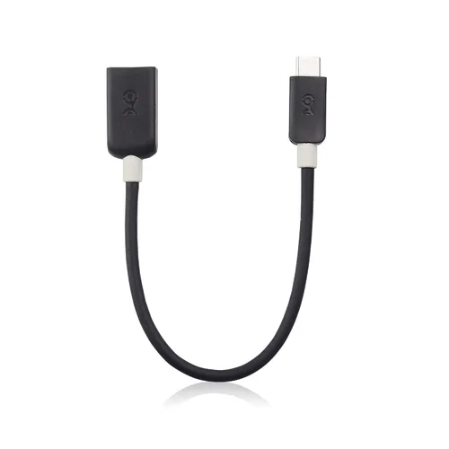 Vista 7 de Cable Matters Adaptador USB C a USB 3.0 de 5 Gbps - 6 pulgadas, adaptador USBC macho a USB hembra OTG, negro