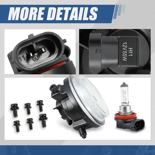 Vista 6 de Auto Dynasty Luces antiniebla para parachoques delantero con interruptor compatibles con Mazda2/3/5/6 MPV MX-5 CX-5 CX-7 RX-8 CX-9 2004-2016, lado