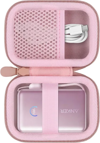 Vista 12 de khanka Anker Nano Cargador portátil, 10,000mAh 45W Max Compact Power Bank Case, carcasa de viaje dura compatible con Anker Nano 45W 10000mAh Power