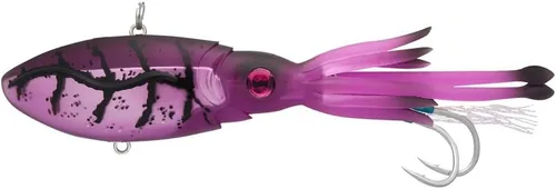 Vista 29 de Nomad Design Señuelo de pesca vibratorio patentado original de Squidtrex – Señuelo de plástico suave TPE con aroma añadido para agua salada