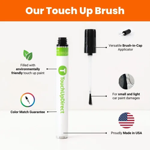 Vista 2 de TouchUpDirect B4Y Starbright Amarillo Compatible con Kia Exact Match - Brocha de retoque - Kit esencial
