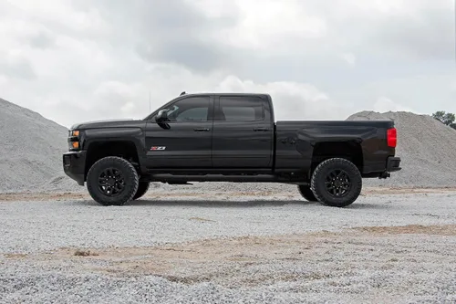 Vista 4 de Rough Country kit de elevación de 3.5 pulgadas para Chevy/GMC 2500/3500 2WD/4WD 2011-2019 - 95920