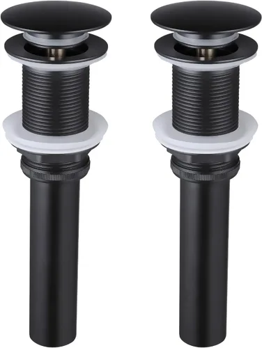 Vista 20 de KES S2008D-BZ - Desagüe para fregadero sin desbordamiento para baño, conjunto de tapón de drenaje emergente para fregadero de recipiente de 1.6 a