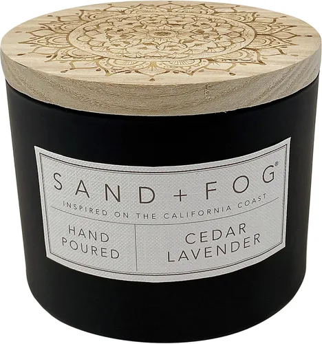Vista 60 de Sand + Fog Vela perfumada - Chai – Aromas adicionales y tamaños – Mecha 100% de algodón sin plomo - Velas de lujo en frasco para refrescar el aire