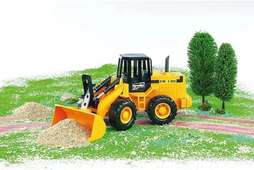 Vista 2 de Bruder - Cargador frontal FR130 (BR2425) Amarillo 02425