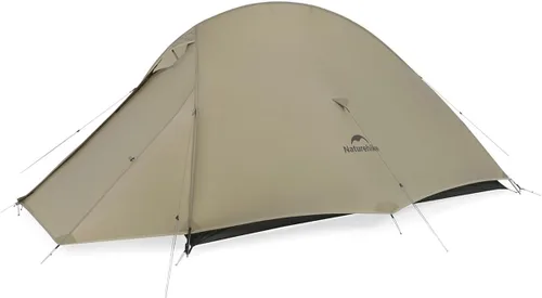 Vista 14 de Naturehike Cloud up Pro - Tienda de campaña ultraligera para 1/2/3 personas, tienda de campaña para mochileros de 3 estaciones, impermeable para un