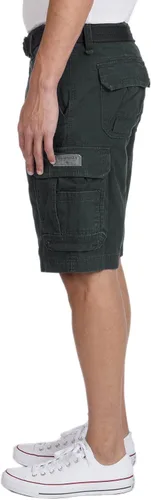 Vista 43 de Unionbay Survivor pantalones cortos de cargo con cinturón para hombre