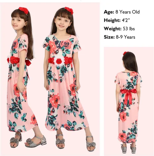Vista 2 de Vestidos para mí y mamá, cinturón y diadema (bolsillos laterales)., 1-2T