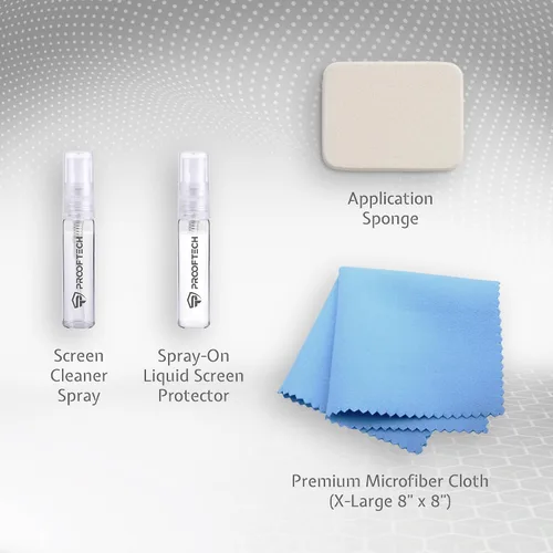 Vista 2 de ProofTech SPRAY ON Protector de pantalla de vidrio líquido para hasta 10 dispositivos, resistente a arañazos y grietas, nanoprotección para todos