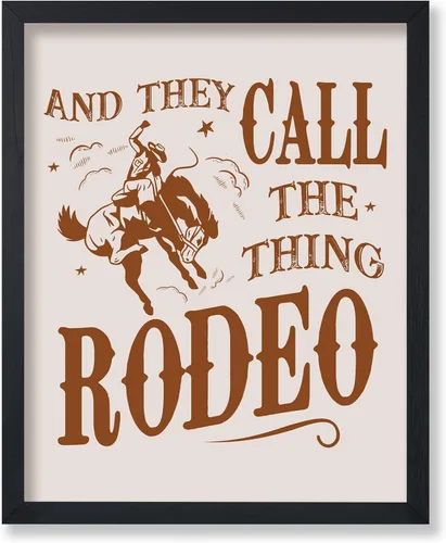 Vista 7 de Poster Master Póster de You've Yeed Your Last Haw - Impresión retro de vaquero marrón - Arte occidental - Arte moderno - Arte del salvaje oeste