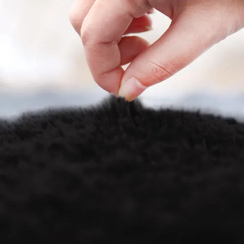 Vista 4 de Juego de alfombras de baño ultrasuaves antideslizantes, 3 piezas de felpilla para bañera, ducha y suelo de inodoro, color sólido absorbente de felpa