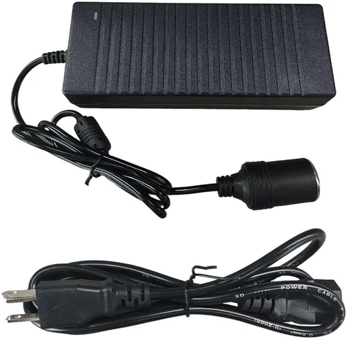 Vista 7 de Convertidor de CA a CC de 120 W, 100-240 V a CC 12 V 10 A, enchufe para encendedor de cigarrillos, adaptador de fuente de alimentación de enchufe
