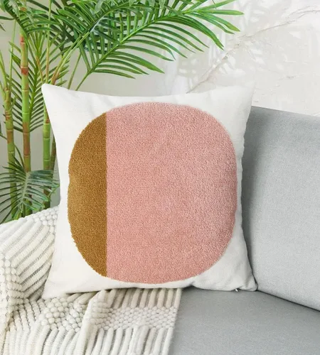 Vista 13 de Merrycolor Fundas de almohada decorativas bohemias para cama, modernas de mediados de siglo, fundas de almohada verde hoja, funda de almohada