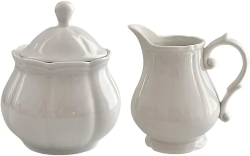 Vista 8 de WAIT FLY Jarra de crema y salsa vintage en relieve, jarra de crema negra para cocina